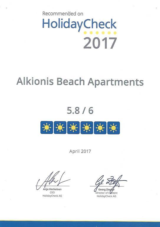 Alkionis Beach Stavromenos Exterior photo